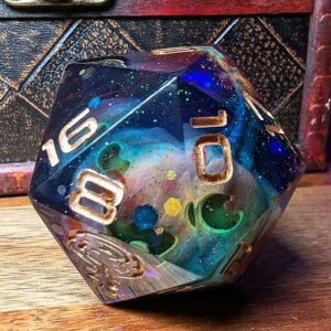 Midnight Jack O' Lantern Chonky D20