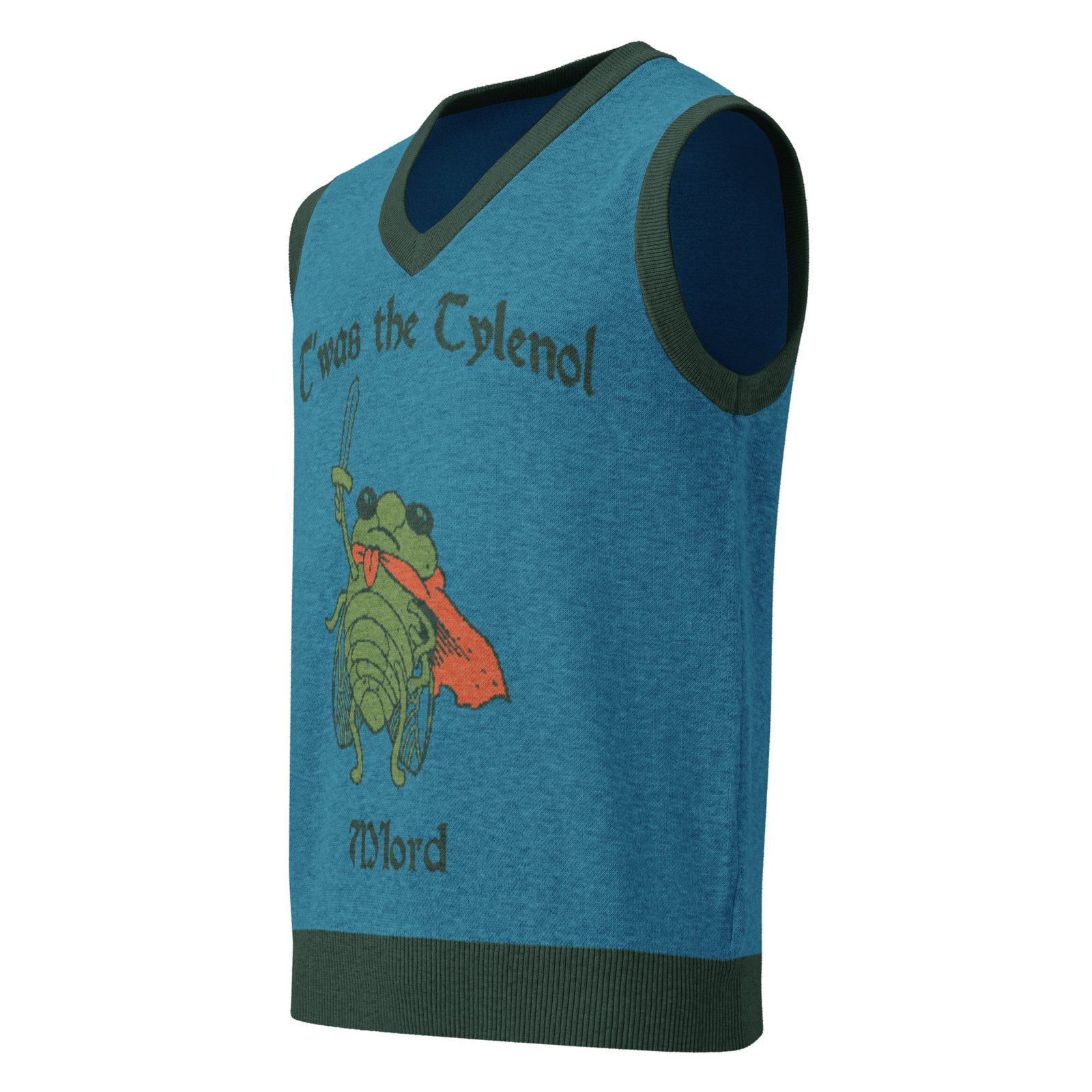 Knit V-neck vest