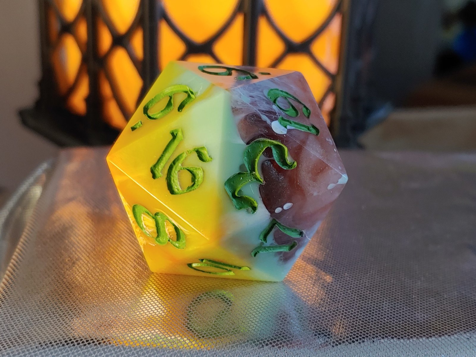 Autumn Leaves Chonky D20 - Image 3