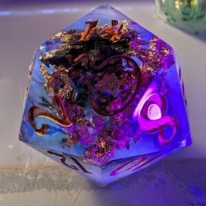All The Shinies Raven Chonky D20